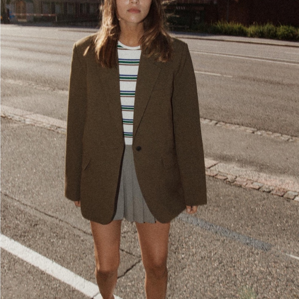 NEW Zara Khaki Blazer